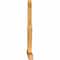 Ekena Millwork Saratoga Rough Sawn Timber Gable Bracket, Western Red Cedar, 96"W x 56"H x 4"D x 4"F, 14/12 Pitch GBW096X56X0404SAR00RWR - alternate 5